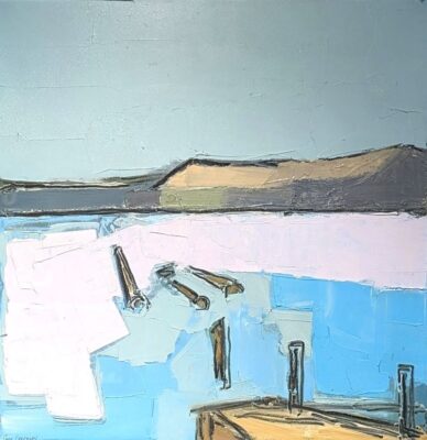 'Seascape #5' oil painting by Sam Cartman